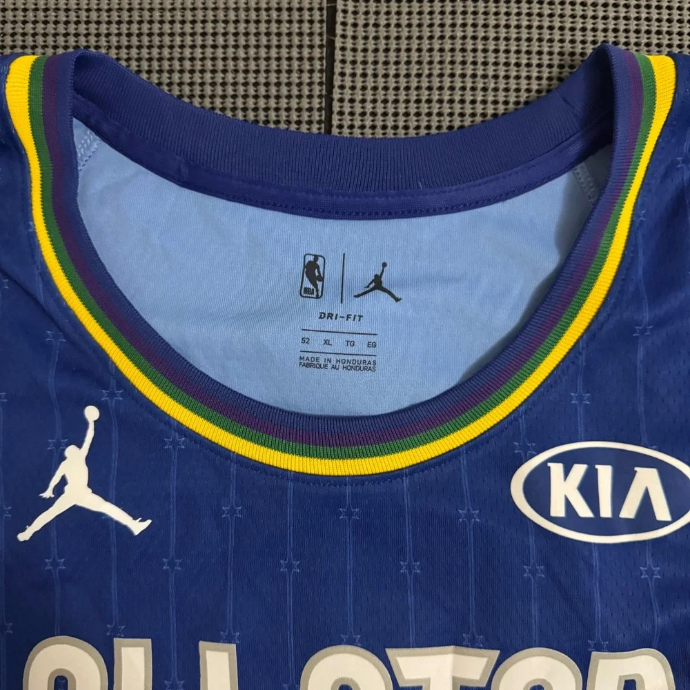 Jordan NBA All-Star 2020 Chicago Ben Simmons Jersey Blue 25 Mens Size 52 XL